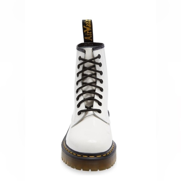 {Dr. Martens} 1460 BEX PATENT LEATHER LACE UP BOOTS - Picture 7 of 14